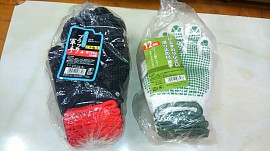 軍手は必須です🧤