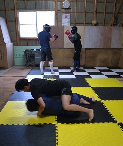 グラップリングスパー＆キックマススパー風景🥊