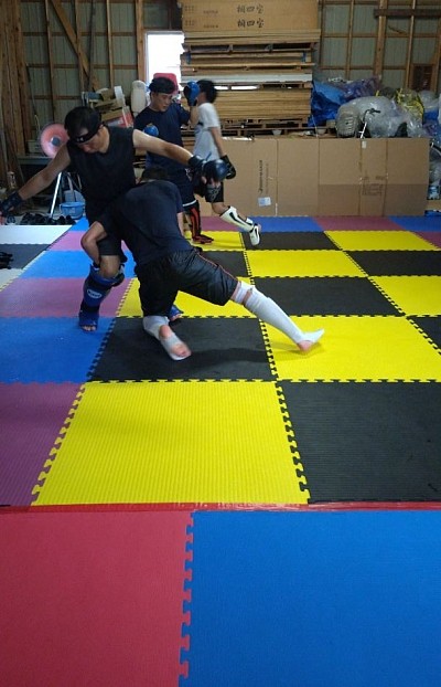 ММAテクニックドリル風景🥊