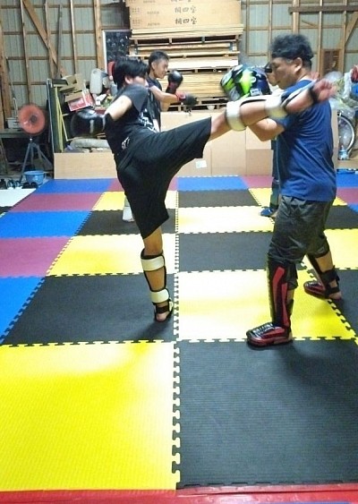 打撃ドリル風景🥊