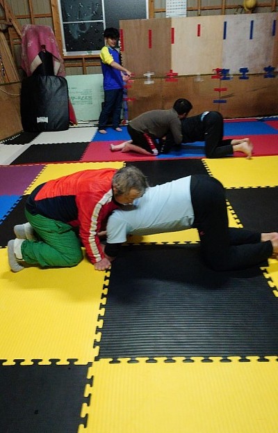 ダースチョークにトライ👊