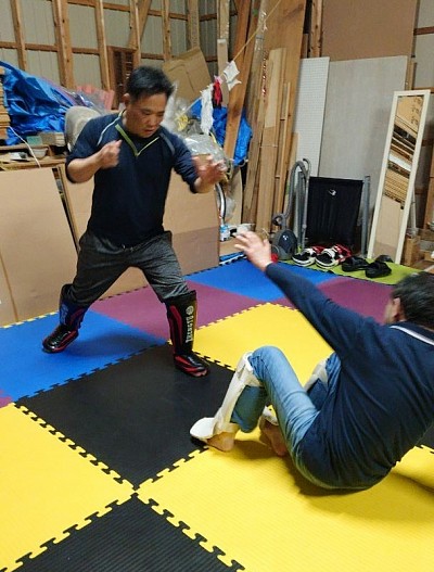 柔術立ちペアトレーニング風景🥋