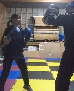 女性でも簡単に出来ます🥊