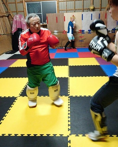 キックマススパー風景🥊