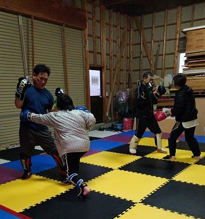 男性🆚女性の図✨️※普通の打撃ドリルの図ですw