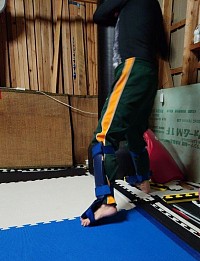 スタミナサンドバッグ打ち風景🥊