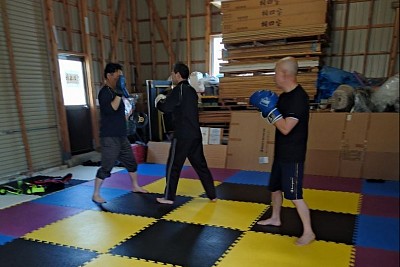 スタミナミット打ち風景🥊