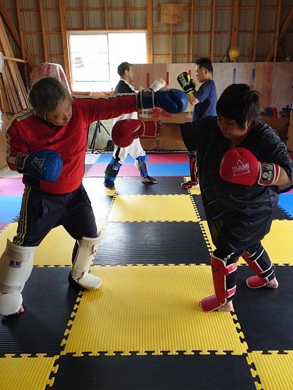 受け返し風景🥊