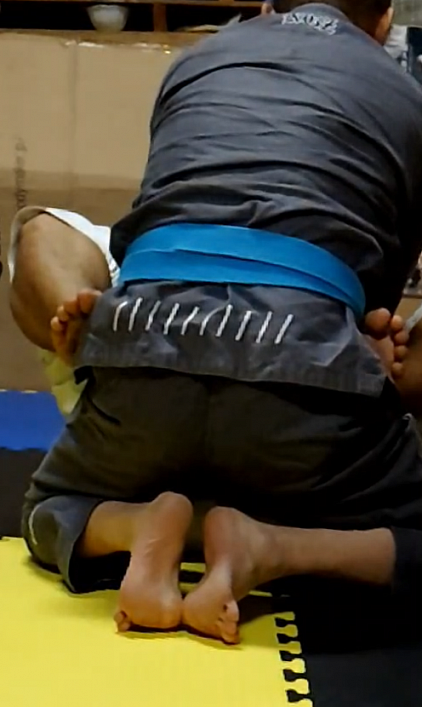 ＢＪＪクラスでの寝技の打ち込み風景👊