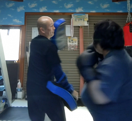 元祖ミット屋!!風景🥊